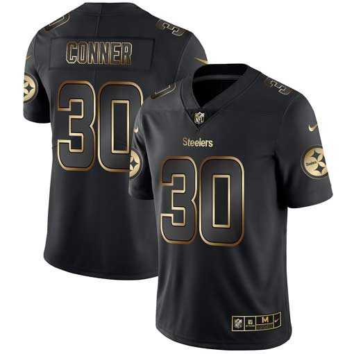 Nike Steelers 30 James Conner Black Gold Vapor Untouchable Limited Jersey Dyin,We sell and wholesale Nike Steelers 30 James Conner Black Gold Vapor Untouchable Limited Jersey Dyin on line form chian!